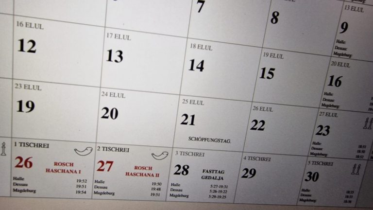 Jüdischer Kalender Sachsen-Anhalt 5783 erschienen – Du bist Halle